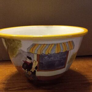 Jennifer Brinley Serving Bowl Cafe Cacao Certified International